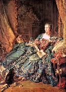 Francois Boucher The Marquise de Pompadour oil on canvas